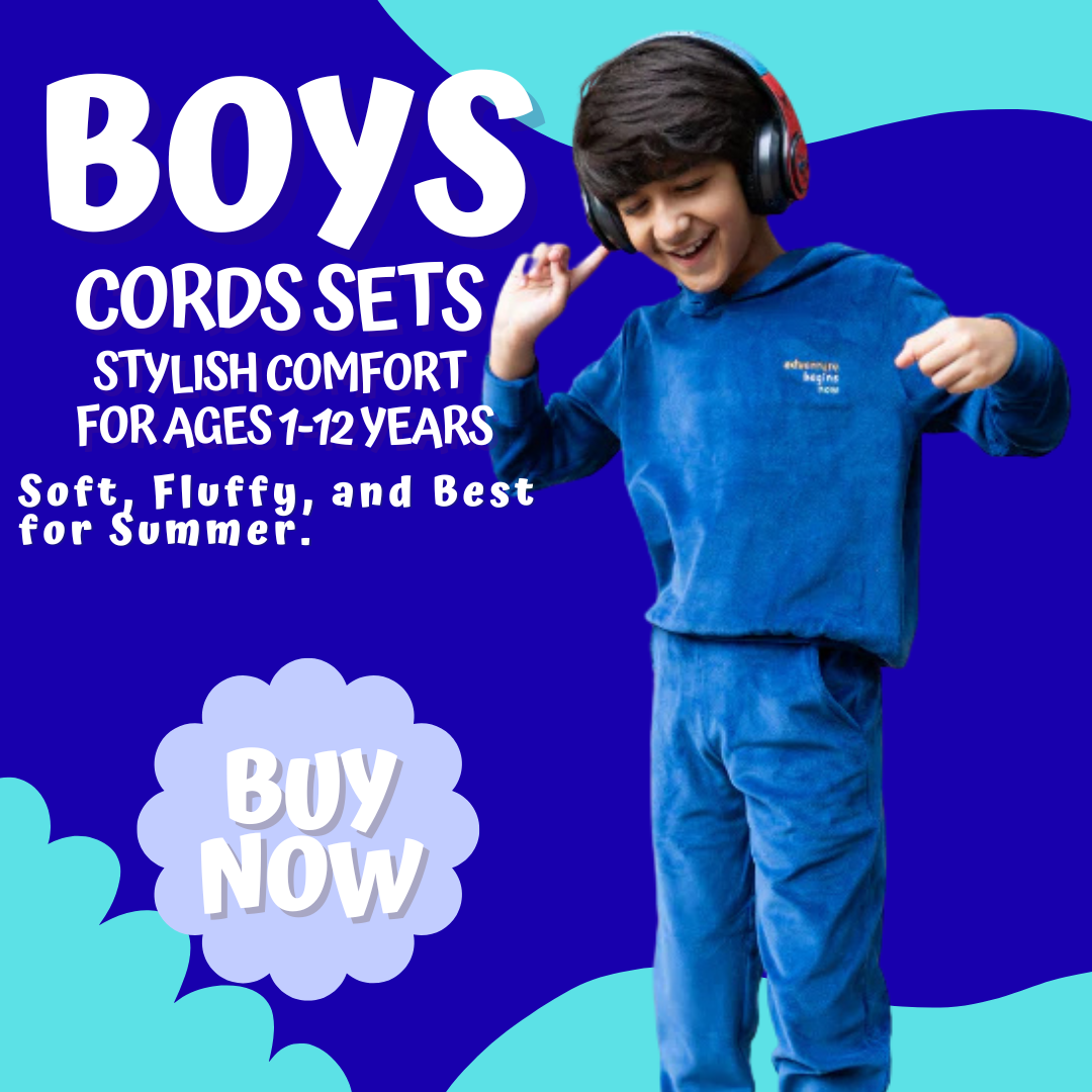 Boys Cords Sets 1-12 years